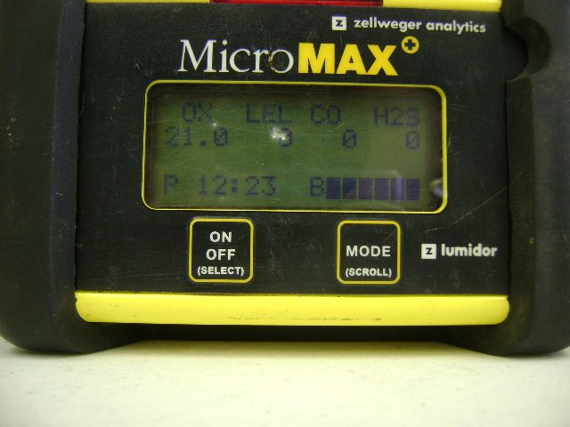 LUMIDOR MICROMAX PLUS MPLUS 4 ABCD GAS DETECTOR MONITOR  