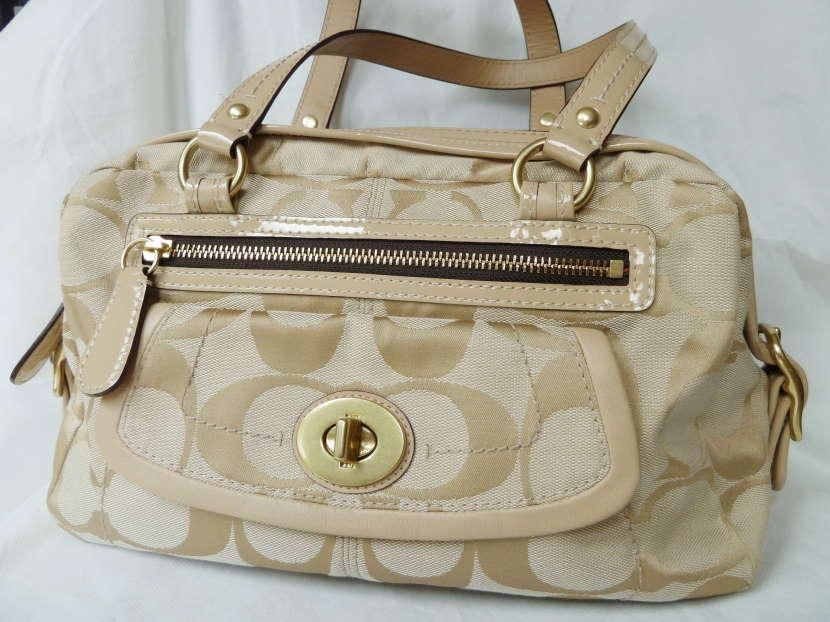 NEW WITH TAG COACH BONNIE SIGNATURE SATCHEL 13402  