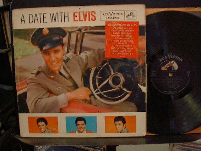 ELVIS PRESLEY A Date With Elvis LP LPM 2011 mono  