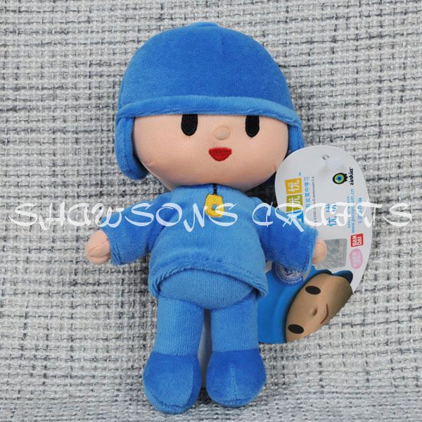   PLUSH STUFF DOLL SET OF 4 MINI FIGURES POCOYO ELLY PATO LOULA  