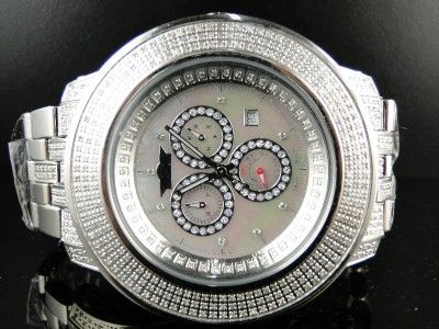 KING MASTER/JOE RODEO/JOJO SWISS DIAMOND WATCH 5.0 CT  