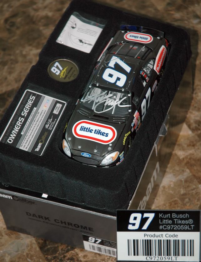 Kurt Busch SIGNED DIECASTS COLLECTION 2001 2006 124  