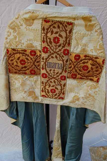 Fine Gold Vestment Set Chasuble, Stole, Cope, Chalice  