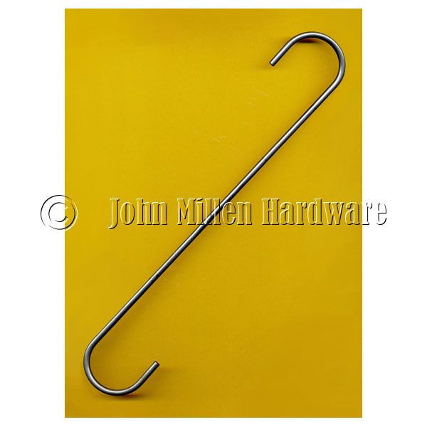   Steel Pot, Garden, Kitchen S hooks 18 Inch 763945631189  