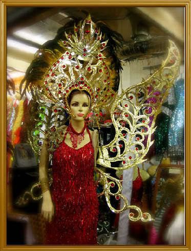 YELLOW Drag Pageant CABARET Feather CABARET HEADDRESS  