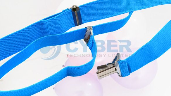 1x Mens/Womens Clip on Braces Elastic Y back Suspenders  