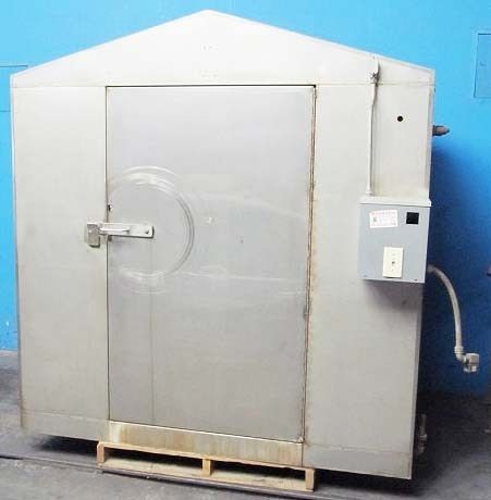 STAINLESS STEEL 72x42x76 STEAM CLEAN ENCLOSURE ROOM  