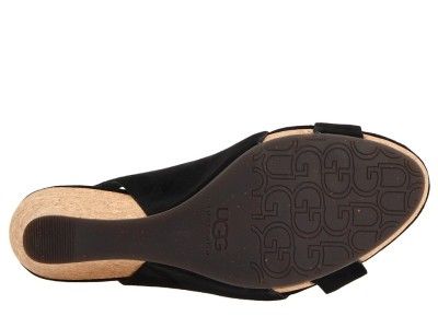 Ugg Black Hazel Sandals #1771 Sizes 8, 9  