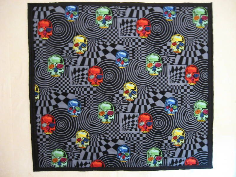 Head Trip by Alexander Henry Panel Lap Quilt  