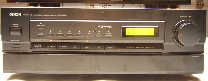 Beautiful DENON AVC 3000 Audio Video AMPLIFIER Dolby Pro Logic 