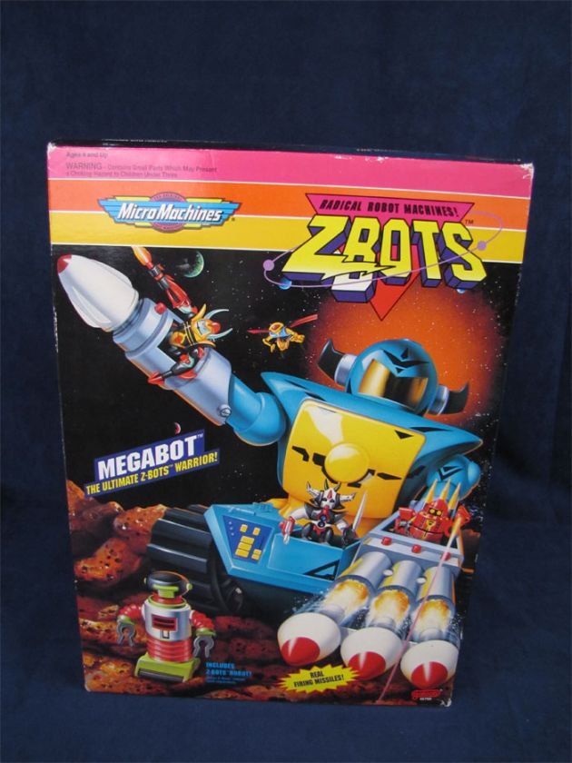 Micro Machines ZBots Megabot 2 Bots Warrier Robot Z Bot  