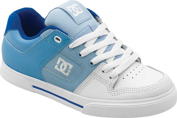 DC PURE SE WOMENS WHITE BLUE  