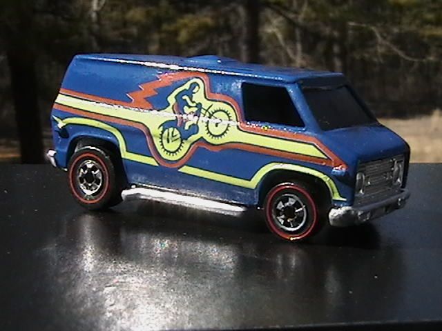 Hotwheels Redline 1974 Super Van Moto Cross Proto Type  