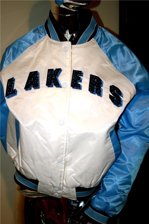 Swarovski Studded Womens LA LAKERS Jacket ALL SIZES  