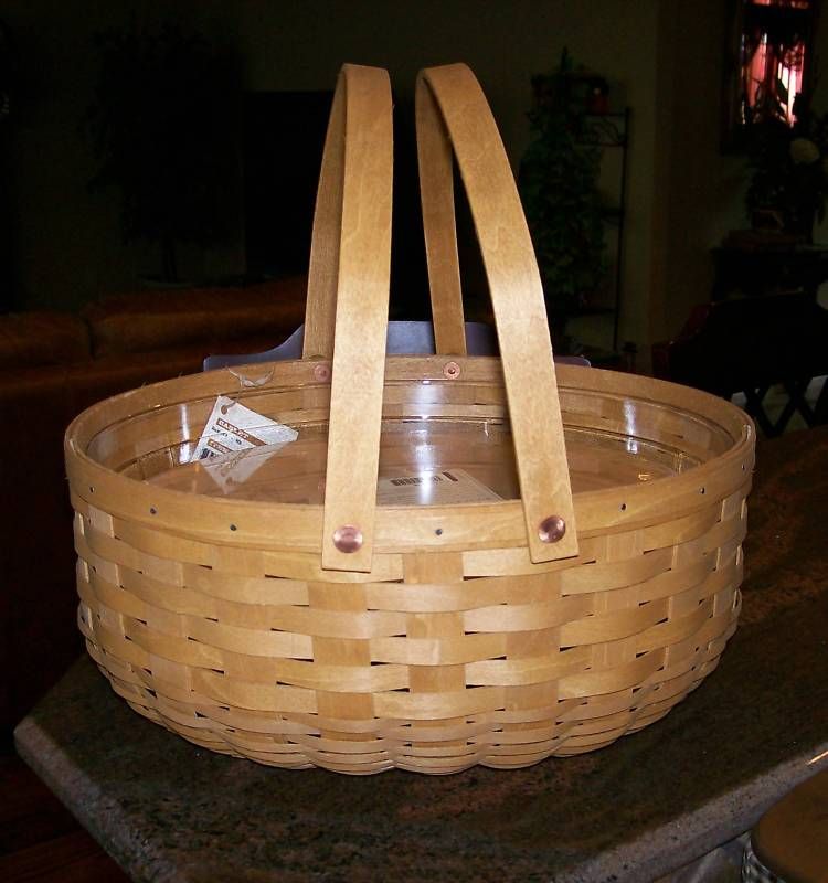 Longaberger Bakers Basket PLASTIC PROTECTOR ONLY   New   