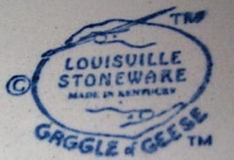 Louisville Stoneware GAGGLE OF GEESE Cookie Jar  