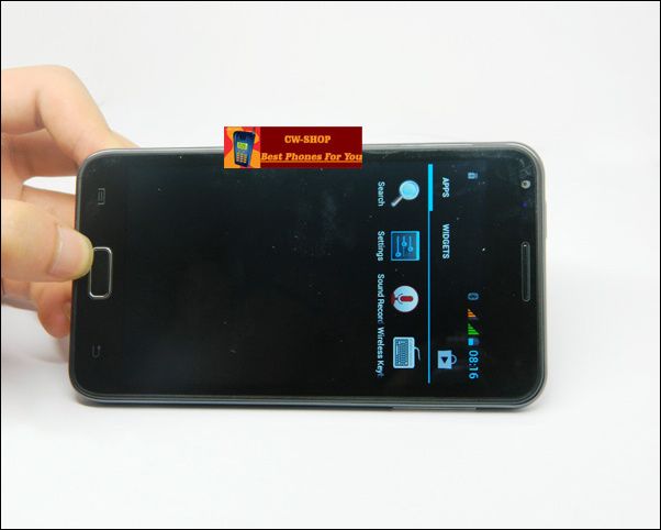 inch Capacitive 5 point touch screen; PX 480× 800px; 260 Colors;