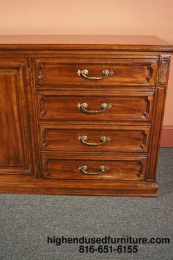 DAVIS CABINET Solid Tawny Cherry 79 Dresser  