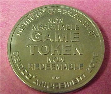 NAMCO CYBERSTATION NAMCO AMUSEMENT ZONE GAME TOKEN8376C