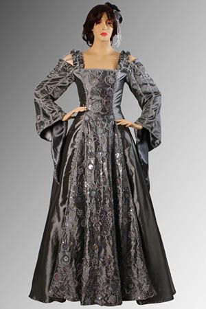 Gothic Dress No. 37 Silver
