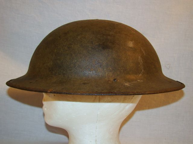 Antique WWII Old BRITISH Military MKII BROADIE Tommy HELMET  