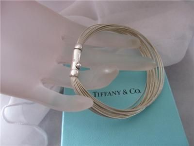 Tiffany & Co. Germany 30 Strand Wire S/Silver Bracelet  