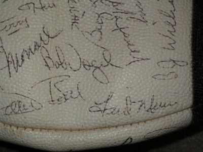 1970 Baltimore Colts Signed Champs Team Football JSA 33 Signatures 
