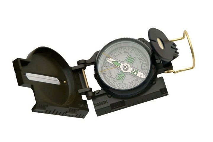 LENSATIC MILITARY COMPASS RULER HUNTING HIKING FISHING  