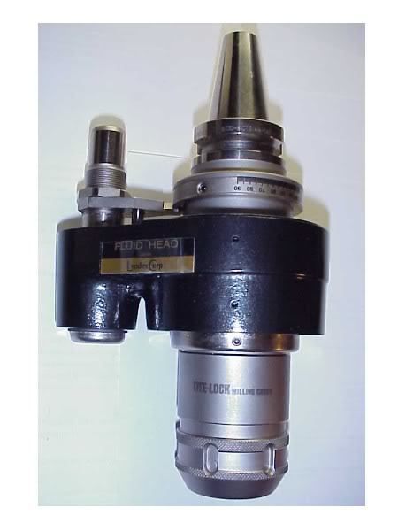 LYNDEX B30CM 0750 MILLING FLUID HEAD W/ TITE LOCK   NEW  