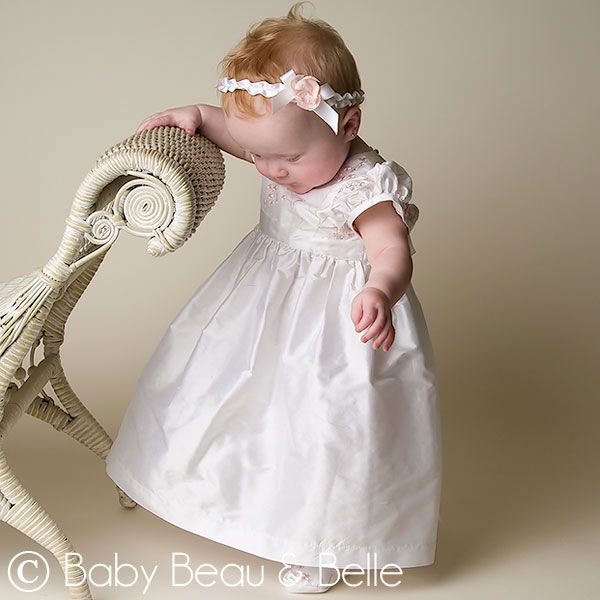 Baby Beau & Belle May Lin Short Christening Gown  