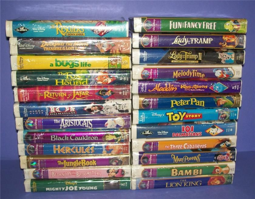 SEALED Disney VHS Video Movies Children & Family on PopScreen