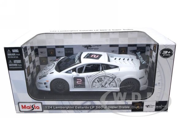   of Lamborghini Gallardo LP 560 4 Super Trofeo die cast car by Maisto