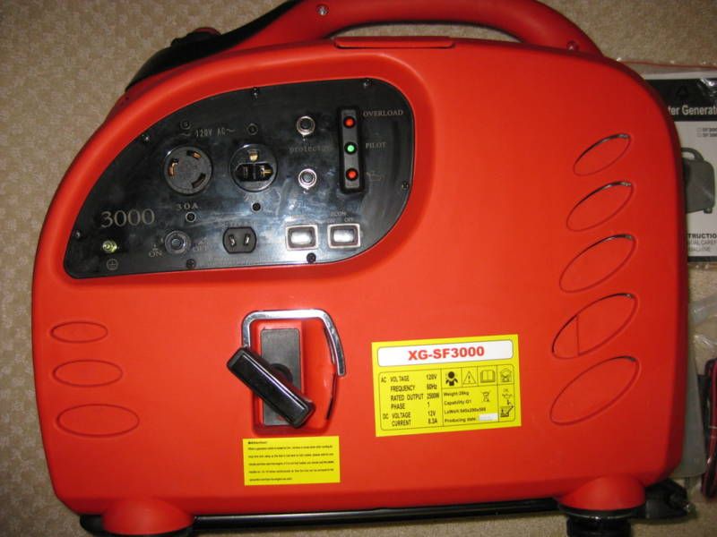 DIGITAL INVERTER 3000W GAS PORTABLE GENERATOR SF3000  