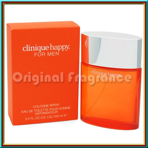 HAPPY FOR MEN ~ CLINIQUE ~ 1.7 EDT COLOGNE SPRAY ~nib  