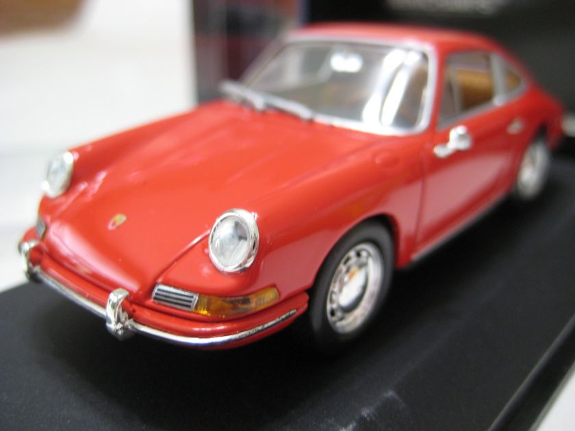 Minichamps/Pauls Model Art (China) Red Porsche 911 Coupe 1964 Diecast 