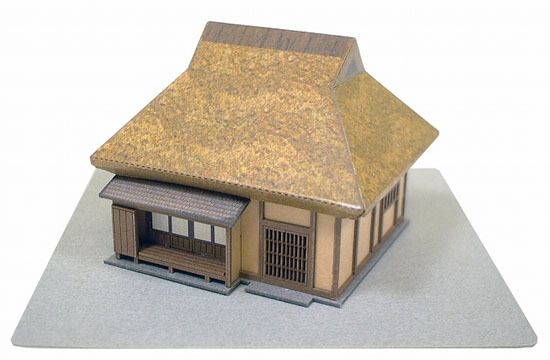 Japanese Farmhouse 1/220 Z scale   Sankei MP01 29  