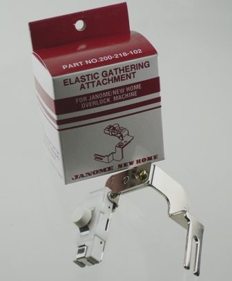 Janome Serger Elastic Gathering Attachment 634 7034 204 + More  