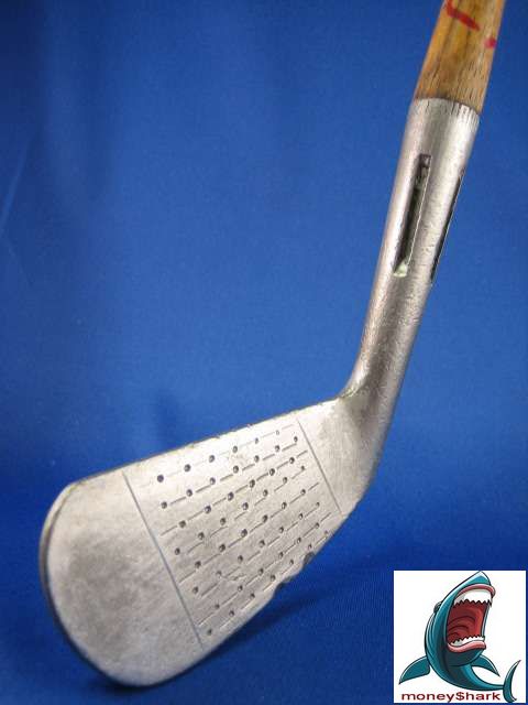 1918 DRIVING IRON MACGREGOR SUPERIOR DIAMOND BACK GOLF  