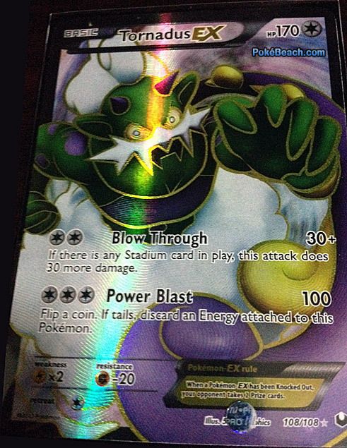 Pokemon Card Dark Explorers Tornadus EX Full Art Ultra Rare Holo Mint 