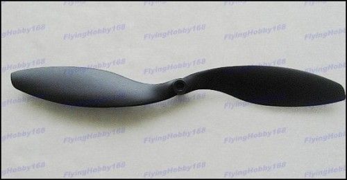 Rc Plane Part 5x Plastic Propeller 1047 Black  