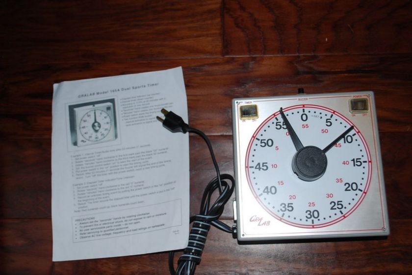 New Gralab Model 165 Sports Timer Dimco Gray  