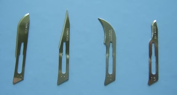 Surgical quality blades are sold separately