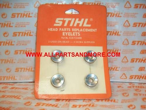 NEW STIHL FS 410 EYELETS SLEEVES 4110 713 8300  