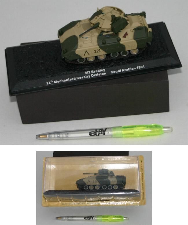 Die Cast Model Scale 1/72 TANK M2 BRADLEY Arabia 1991  