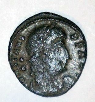 CONSTANS AE3/4 ROMAN COIN Two Victories 347 348 AD  