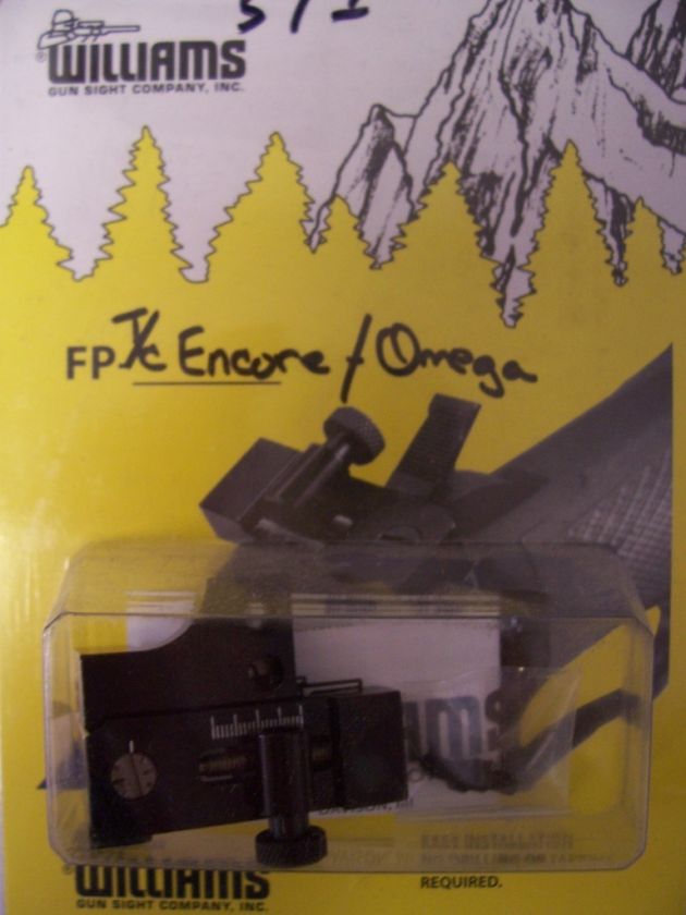 Williams FP T/C Encore/Omega Receiver Sight #36890  