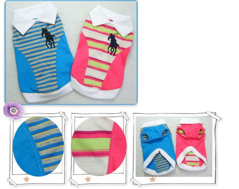 NEW VARIOUS DOG TEE pet apparel puppy clothes t shirt  