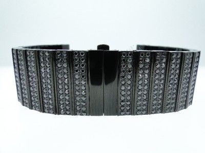 JOE RODEO BREITLING 8 ROW SIMULATED BLACK DIAMOND BAND  