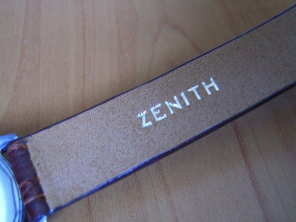   GENTS SS ZENITH MANUAL CAL 126 6   5 X SIGNED   MUST SEE  