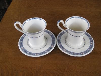 Wedgwood Creamware Boston Demi Cup & Saucer c1920  